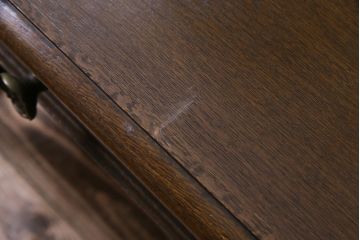 中古　神戸伝承欧風家具(洋家具)　たかねや製　クラシカルなドレッサー(三面鏡、鏡台)