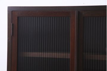 ラフジュ工房オリジナル　古いパーツを利用したレトロなブックケース(本箱、キャビネット、収納棚)