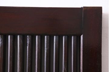 和製アンティーク　明治期　欅の杢目や風合いが美しい富山蔵戸(建具、引き戸、玄関戸)