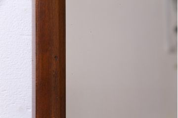 アンティーク雑貨　和製アンティーク　大正ロマン香るデザインが上品な印象与えるミラー(壁掛けミラー、鏡、姿見)