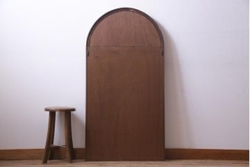 アンティーク雑貨　和製アンティーク　大正ロマン香るデザインが上品な印象与えるミラー(壁掛けミラー、鏡、姿見)(1)