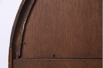 アンティーク雑貨　和製アンティーク　大正ロマン香るデザインが上品な印象与えるミラー(壁掛けミラー、鏡、姿見)(1)