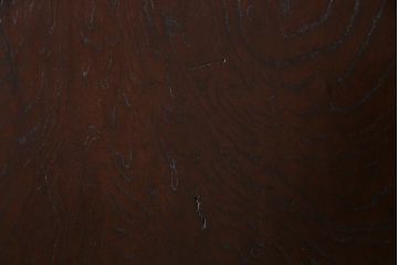 和製アンティーク　明治期　欅一枚板　漆塗りが上品な印象与える蔵戸(建具、引き戸、玄関戸)