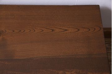 レトロ家具　昭和初期　栓材　レトロな雰囲気がお洒落な文机(座卓、作業台)