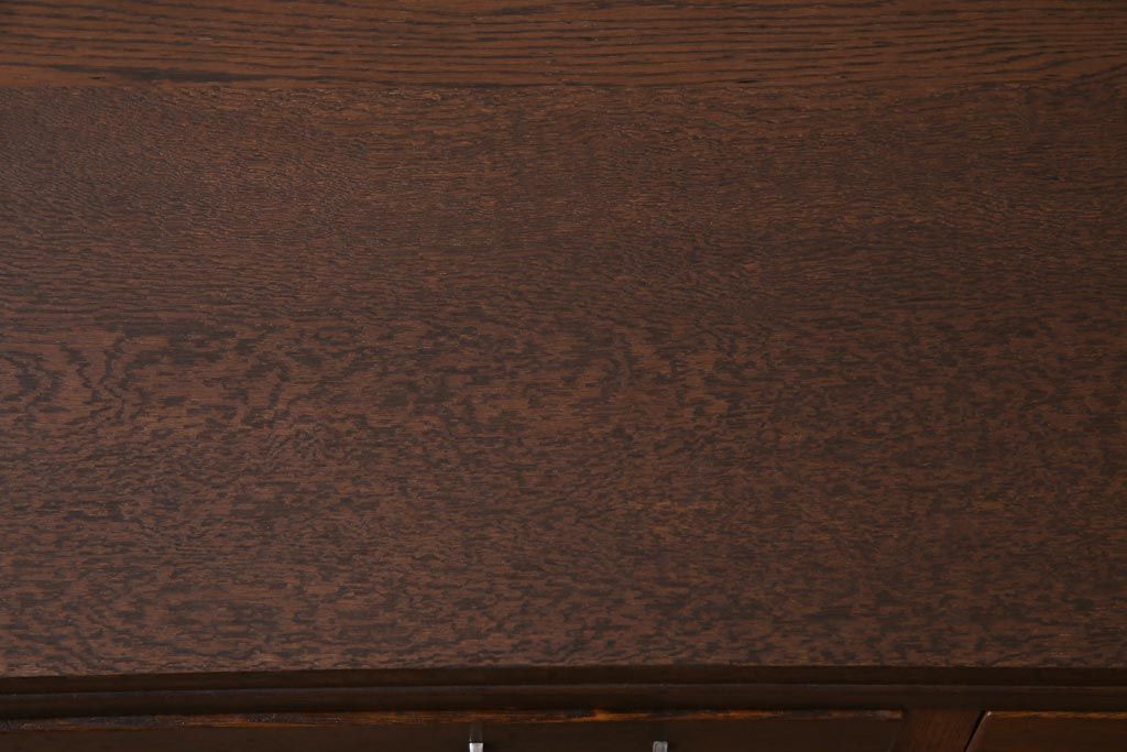 レトロ家具　昭和初期　栓材　レトロで温かみのある文机(片袖机)