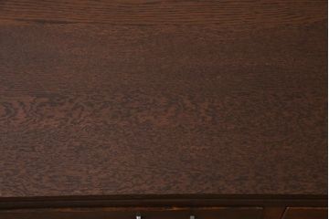 レトロ家具　昭和初期　栓材　レトロで温かみのある文机(片袖机)