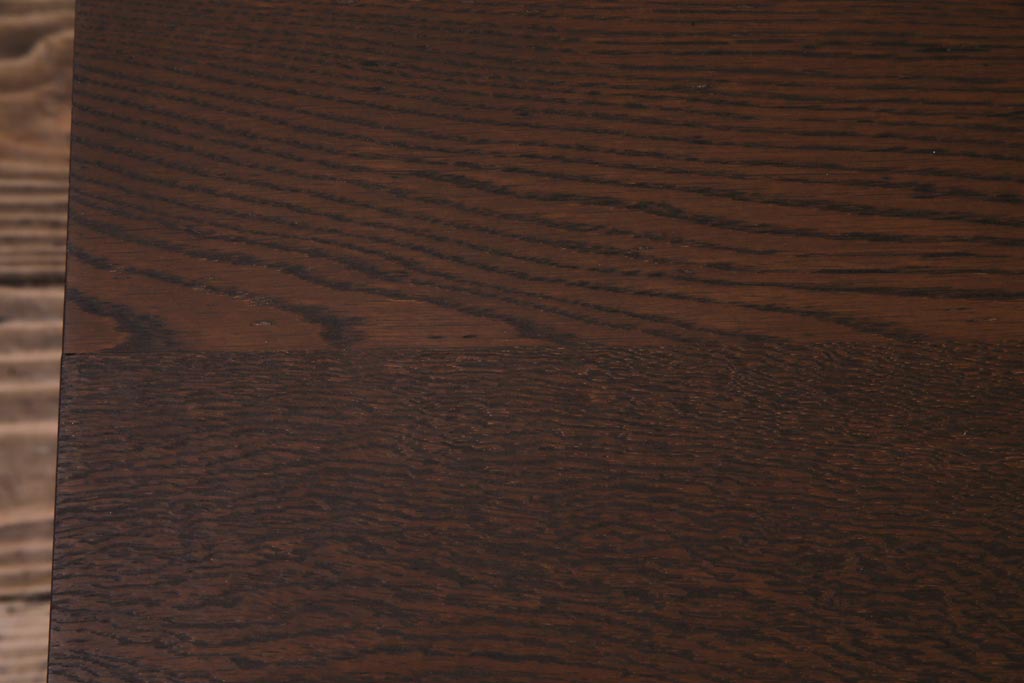 レトロ家具　昭和初期　栓材　レトロで温かみのある文机(片袖机)