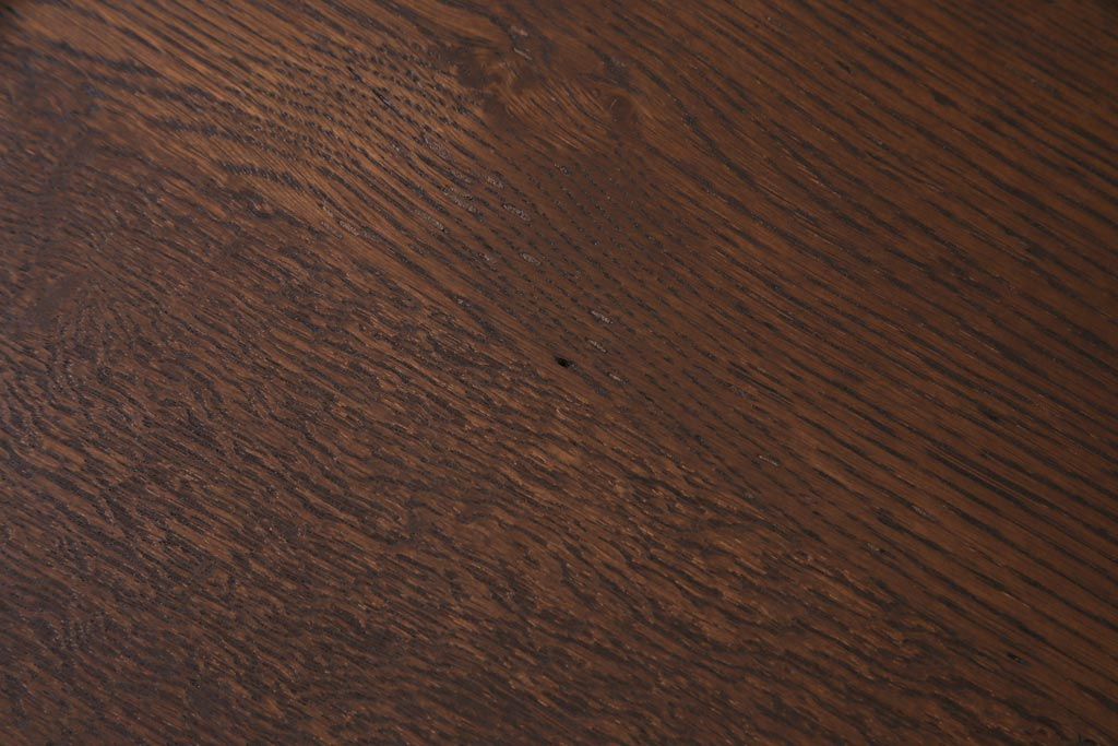 レトロ家具　昭和初期　栓材　レトロで温かみのある文机(片袖机)