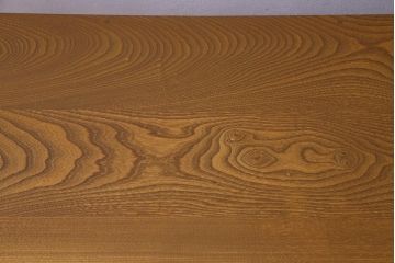 レトロ家具　昭和レトロ　栓材　温もり溢れる明るい色味の文机(片袖机)