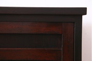 ラフジュ工房オリジナル　明治期の建具を活用した味のある佇まいの戸棚(収納棚)