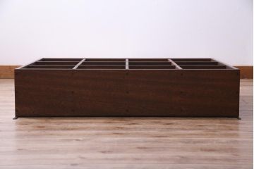 ラフジュ工房オリジナル　リメイク家具　3×4マス　収納しながらディスプレイも楽しめる壁掛けマス目棚(壁掛け収納棚、ウォールラック)