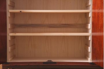 アンティーク家具　当店リメイク　岩谷堂箪笥　収納棚として使える2way脚付サイドボード(衣装箪笥、和タンス)