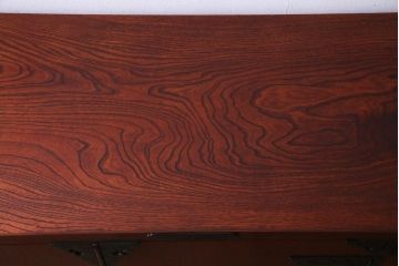 アンティーク家具　当店リメイク　岩谷堂箪笥　収納棚として使える2way脚付サイドボード(衣装箪笥、和タンス)