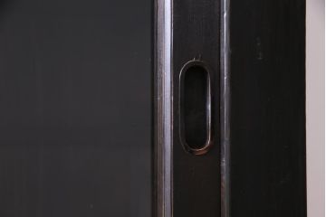 アンティーク家具　和製アンティーク　ヒノキ材　近江産　貫禄ある佇まいが魅力の関西収納棚(重ね収納棚、水屋箪笥)
