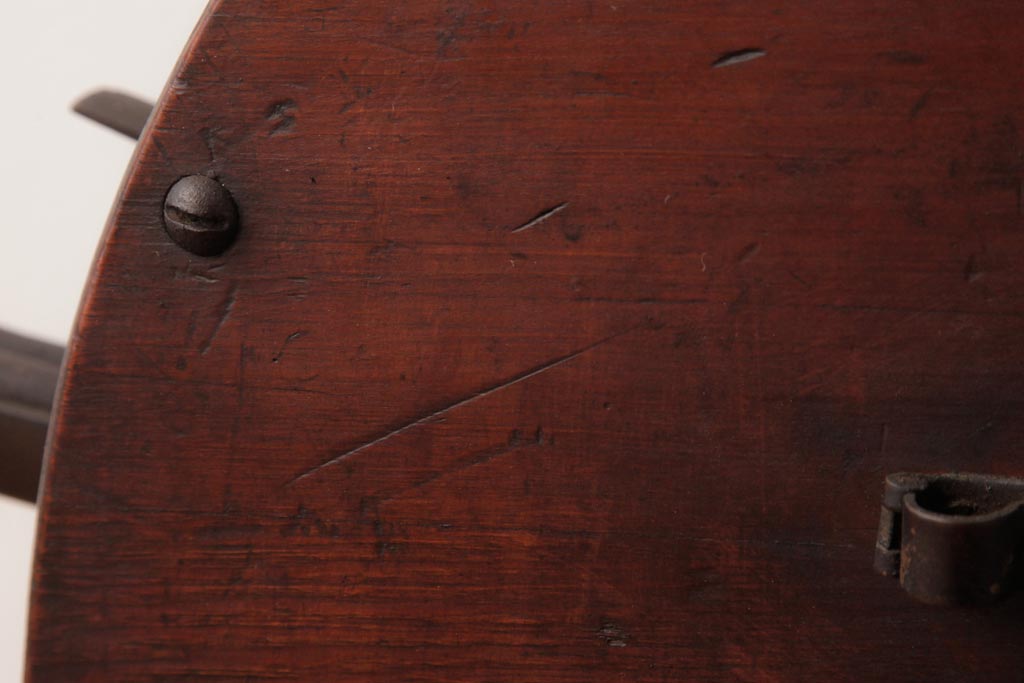 アンティーク雑貨 イギリスアンティーク HARRODS 手回し式 ナイフクリーナー・シャープナー(包丁研ぎ機、ディスプレイ)