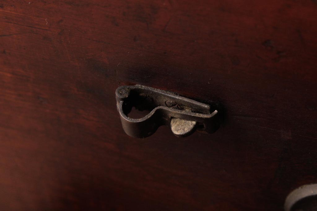 アンティーク雑貨 イギリスアンティーク HARRODS 手回し式 ナイフクリーナー・シャープナー(包丁研ぎ機、ディスプレイ)