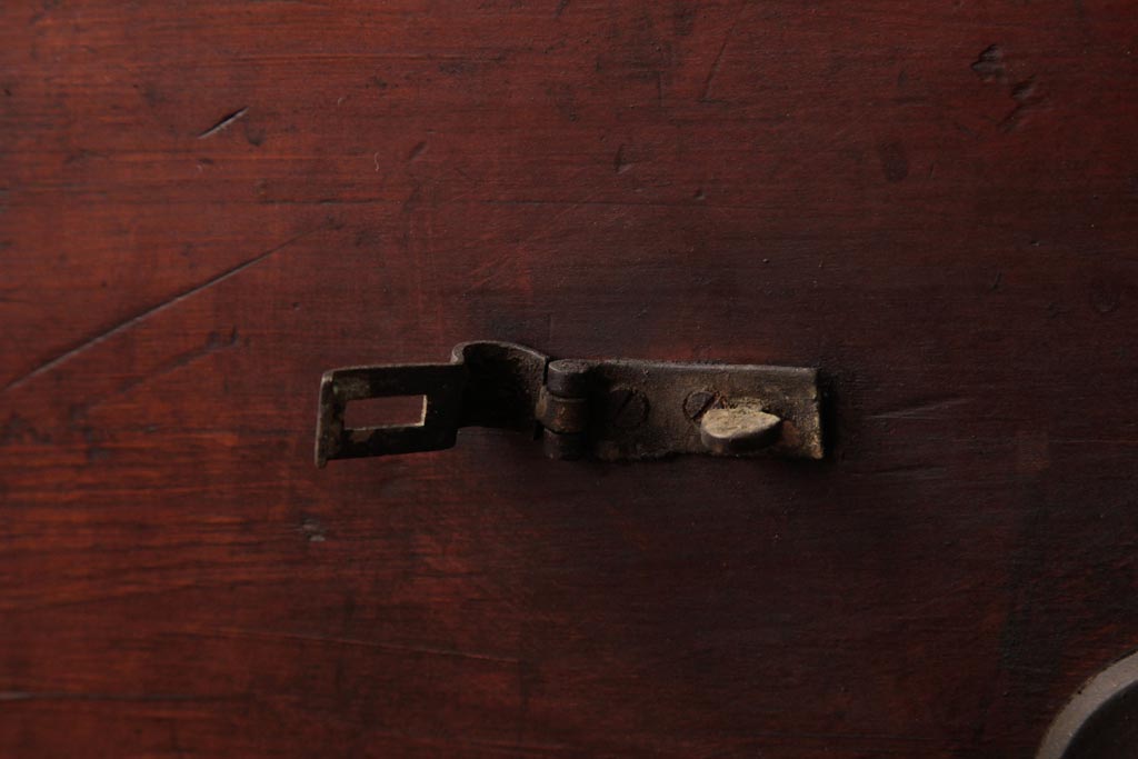 アンティーク雑貨 イギリスアンティーク HARRODS 手回し式 ナイフクリーナー・シャープナー(包丁研ぎ機、ディスプレイ)