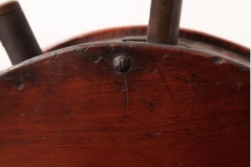 アンティーク雑貨 イギリスアンティーク HARRODS 手回し式 ナイフクリーナー・シャープナー(包丁研ぎ機、ディスプレイ)