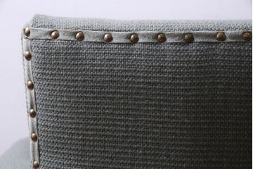 レトロ家具　昭和レトロ　ナラ材　色合いが優しげな回転チェア(回転椅子、アームチェア、イス)