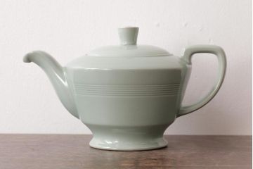 アンティーク雑貨　イギリスビンテージ　Woods ware(ウッズウエア)　Beryl(ベロル)　ティーポット