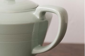 アンティーク雑貨　イギリスビンテージ　Woods ware(ウッズウエア)　Beryl(ベロル)　ティーポット