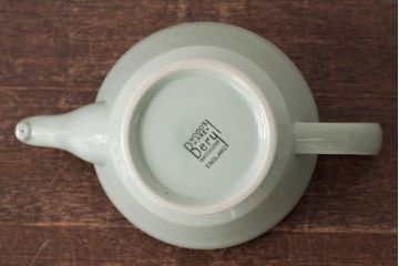 アンティーク雑貨　イギリスビンテージ　Woods ware(ウッズウエア)　Beryl(ベロル)　ティーポット