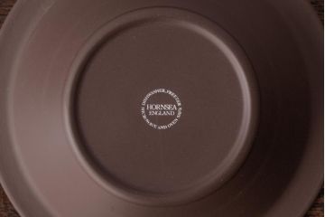イギリスビンテージ　HORNSEA(ホーンジー) アラスカ(ALASKA)　スープボウル2枚セット(サラダボウル、深皿)(1)