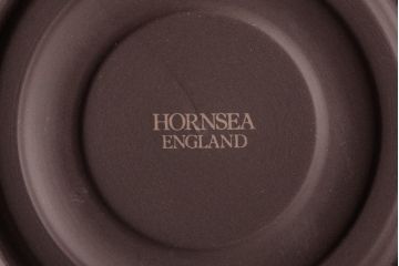 イギリスビンテージ　HORNSEA(ホーンジー)　Cornrose(コーンローズ)　カップ&ソーサー3客セット(デミタスカップ)
