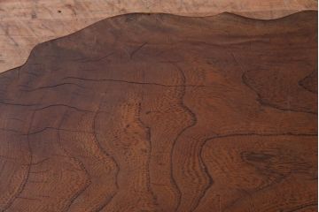 アンティーク雑貨　和製アンティーク　ケヤキ材一枚板　シンプルな飾り台(台座、ディスプレイ)