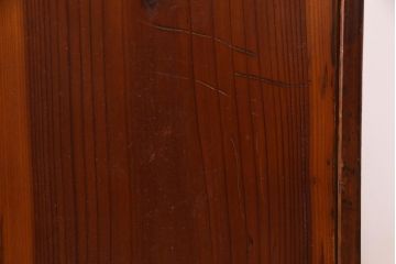 アンティーク雑貨　和製アンティーク　春慶塗　レトロな和の雰囲気漂う木製出前箱(おかもち、岡持)