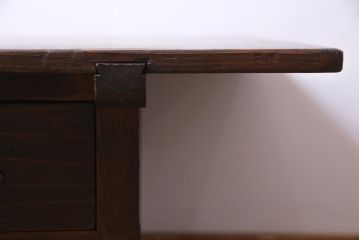 アンティーク家具　和製アンティーク　スギ材　味わい深い木の質感が魅力の文机(ローテーブル)