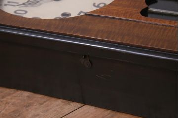 アンティーク雑貨　昭和初期　RYUSUISHA(龍水社)製　ノスタルジックな雰囲気がお洒落な壁掛け時計(柱時計、振り子時計)