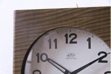 アンティーク雑貨　AIKOSHA(愛工舎)　堀田時計店　CROWNFAN　手巻き式振り子　30DAY掛時計(柱時計、壁掛け時計)