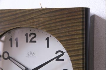 アンティーク雑貨　AIKOSHA(愛工舎)　堀田時計店　CROWNFAN　手巻き式振り子　30DAY掛時計(柱時計、壁掛け時計)