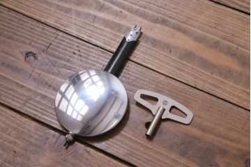 アンティーク雑貨　昭和レトロ　愛知時計電機(アイチ)　Super Eight　30DAY　手巻き式柱時計(振り子時計、掛け時計)