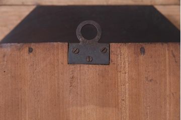 アンティーク雑貨　大正昭和初期　横浜エムズイ商会　八角尾長のクラシカルな柱時計(壁掛け時計、振り子時計)