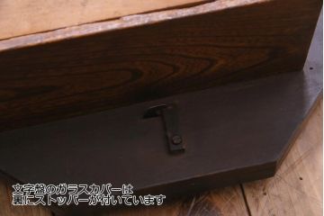 アンティーク雑貨　大正昭和初期　横浜エムズイ商会　八角尾長のクラシカルな柱時計(壁掛け時計、振り子時計)
