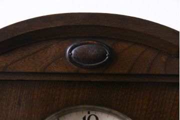 アンティーク雑貨　和製アンティーク　RUBY CLOCK　電池式　東京ルビー印の掛け時計(柱時計)