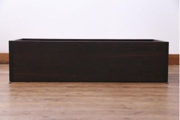 ラフジュ工房オリジナル　味わい深い建具をリメイクした壁掛け戸棚(ウォールシェルフ、収納棚)(1)