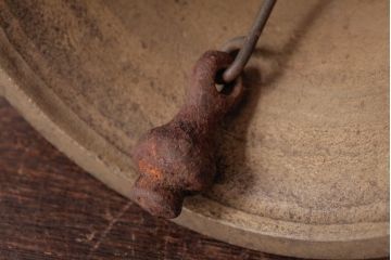 アンティーク雑貨　和製アンティーク　真鍮製　落ちついた佇まいが素敵なハンドベル(呼鈴、鐘)