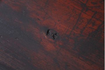 アンティーク家具　古民具　明治期　観音扉　風格のあるヒノキ材製の重ね箪笥(衣装箪笥)