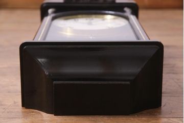 アンティーク雑貨　昭和初期　meiji(明治時計社)　手巻き　気品のあるゼンマイ式振り子時計(柱時計、壁掛け時計)