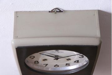 アンティーク雑貨　昭和レトロ　愛知時計電機(Aichi)　Superior　30DAY　手巻き　ゼンマイ式振り子時計(柱時計、掛け時計)