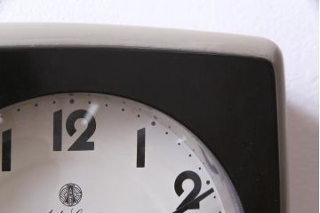 アンティーク雑貨　昭和レトロ　愛知時計電機(Aichi)　Superior　30DAY　手巻き　ゼンマイ式振り子時計(柱時計、掛け時計)