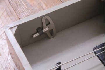 アンティーク雑貨　昭和レトロ　愛知時計電機(Aichi)　Superior　30DAY　手巻き　ゼンマイ式振り子時計(柱時計、掛け時計)