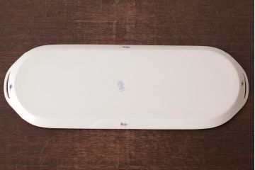 アンティーク雑貨　中古　ハンガリー　HEREND(ヘレンド)　FRC　サンドイッチトレイ(ケーキトレイ)