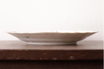 中古　ハンガリー　HEREND(ヘレンド)　FRN　フルーツネッカー　23cmプレート(サラダ皿、洋食器)