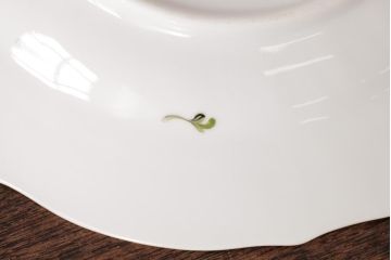 中古　ハンガリー　HEREND(ヘレンド)　FRN　フルーツネッカー　23cmプレート(サラダ皿、洋食器)