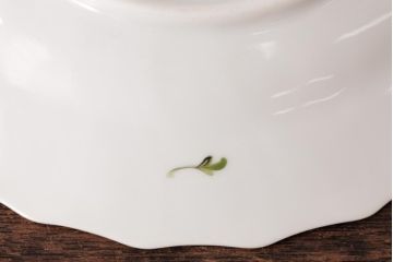 中古　ハンガリー　HEREND(ヘレンド)　FRN　フルーツネッカー　23cmプレート(サラダ皿、洋食器)