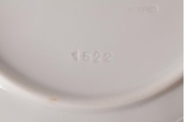 中古　ハンガリー　HEREND(ヘレンド)　FRN　フルーツネッカー　23cmプレート(サラダ皿、洋食器)